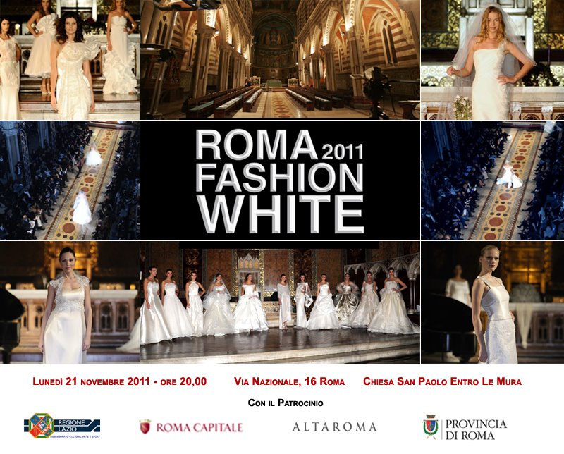 Sfilata Alta Moda - ROMA FASHION WHITE 2011