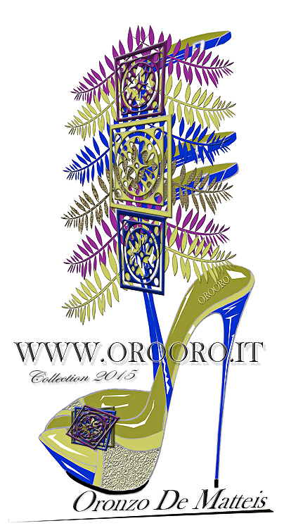 Sketches Shoes Collections 2015 by Director Creative Oronzo De Matteis